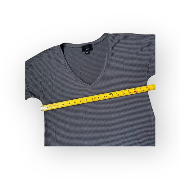 Lumiere Womens Modal Blend V Neck Tee - Picture 4 of 7